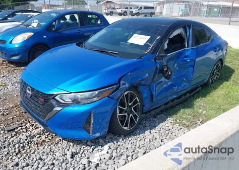 2024 Nissan Sentra Sr из США, поврежденный, VIN 3N1AB8DV4RY214479